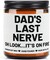 Fathers Day Funny Dad Gifts from Daughter Son, Fathers Day Unique Gifts for Dad Stepdad Daddy Grandpa Him, Sandalwood Juniper Scented Candle for Him